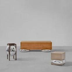 Benches<Kelly Wearstler berlin bench STAINEDOAK