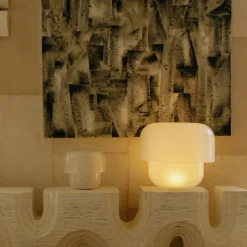 Table<Kelly Wearstler bolete small table lamp SEEDEDCREAM