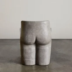Lounge Chairs|Ottomans & Stools<Kelly Wearstler butt stool LIGHTSMOKE