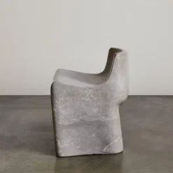 Lounge Chairs|Ottomans & Stools<Kelly Wearstler butt stool LIGHTSMOKE