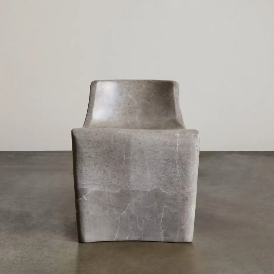 Lounge Chairs|Ottomans & Stools<Kelly Wearstler butt stool LIGHTSMOKE