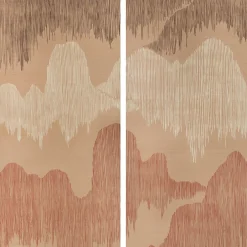Wallcoverings<Kelly Wearstler cascadia wallpaper BLUSH