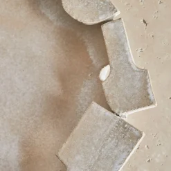 Entertaining|Platters & Trays<Kelly Wearstler centerpiece FROSTEDFLAX