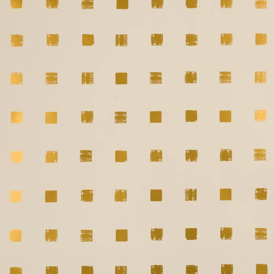 Wallcoverings<Kelly Wearstler chalet wallpaper - ivory gold IVORYGOLD