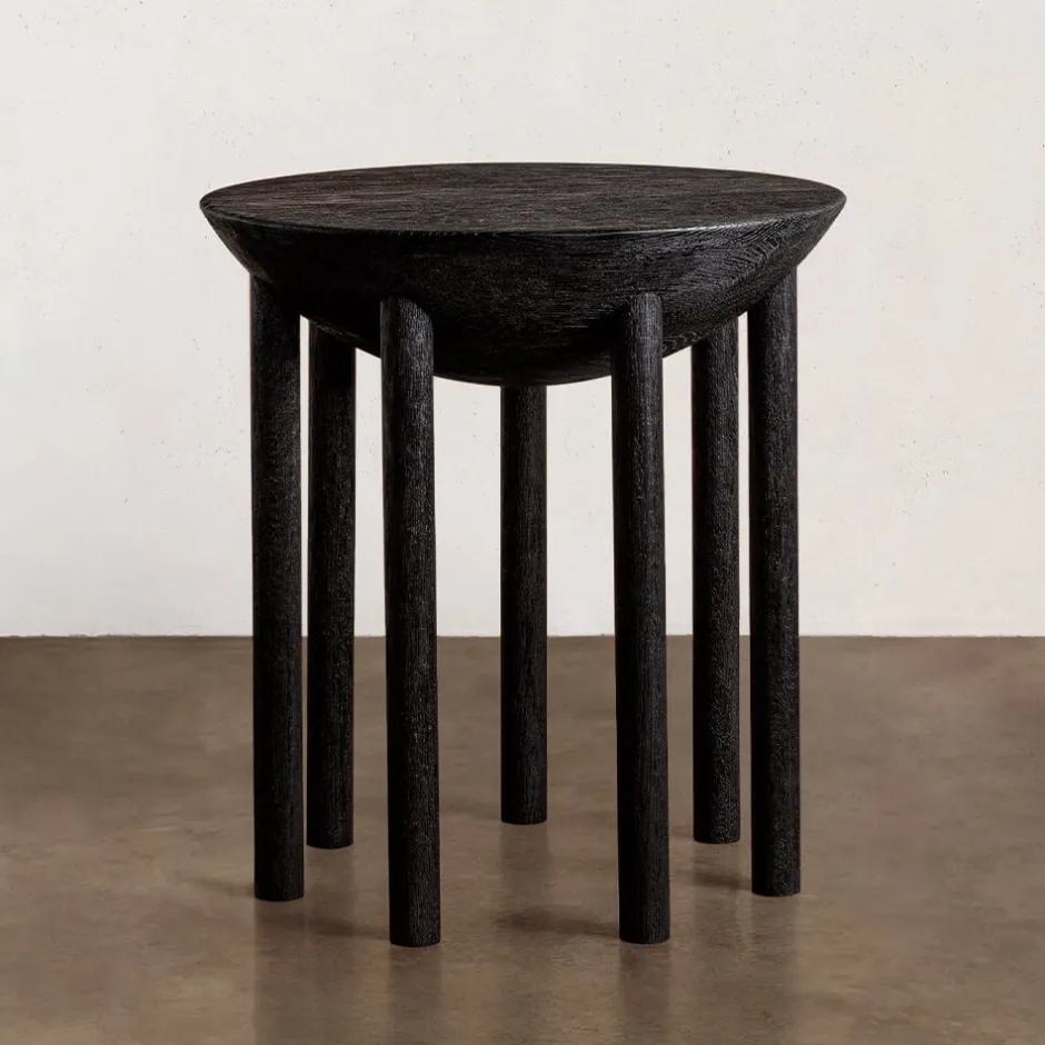 Side Tables<Kelly Wearstler chalon side table EBONIZEDOAK