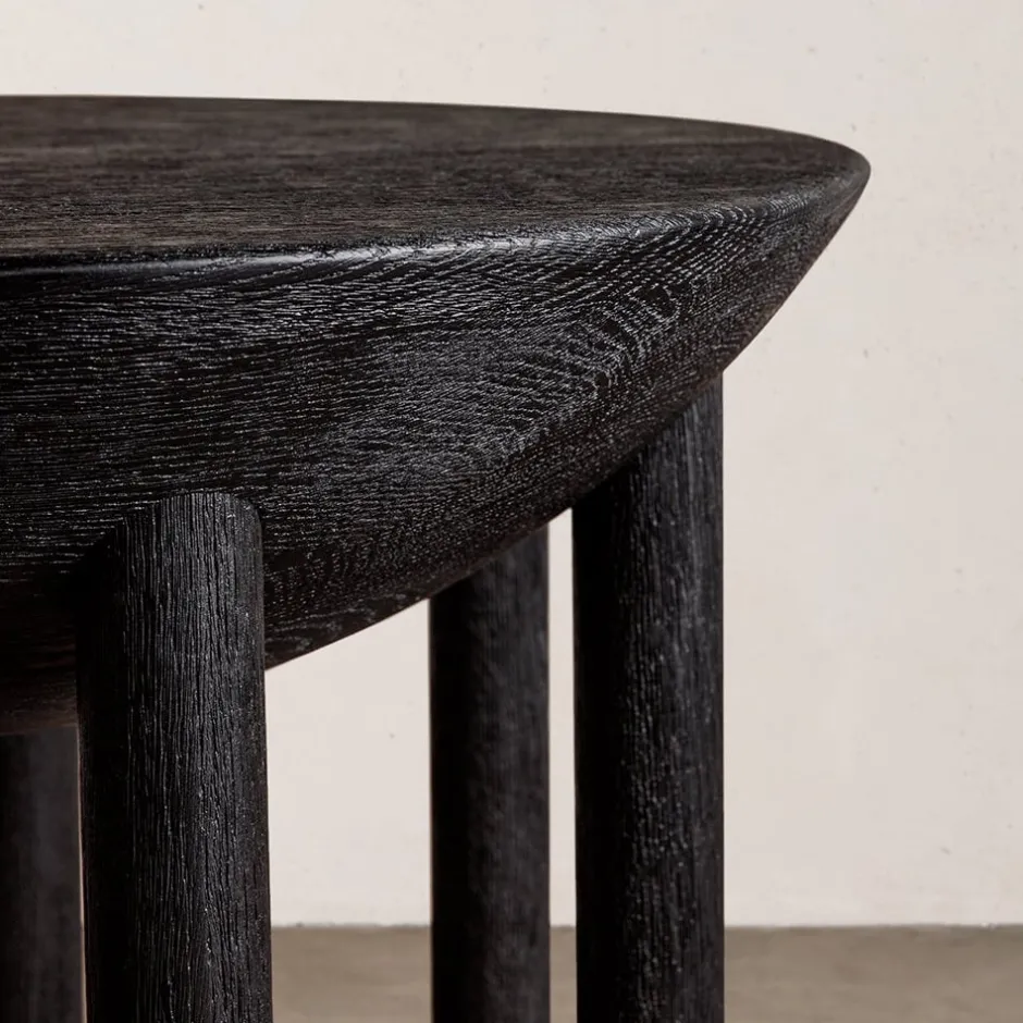 Side Tables<Kelly Wearstler chalon side table EBONIZEDOAK