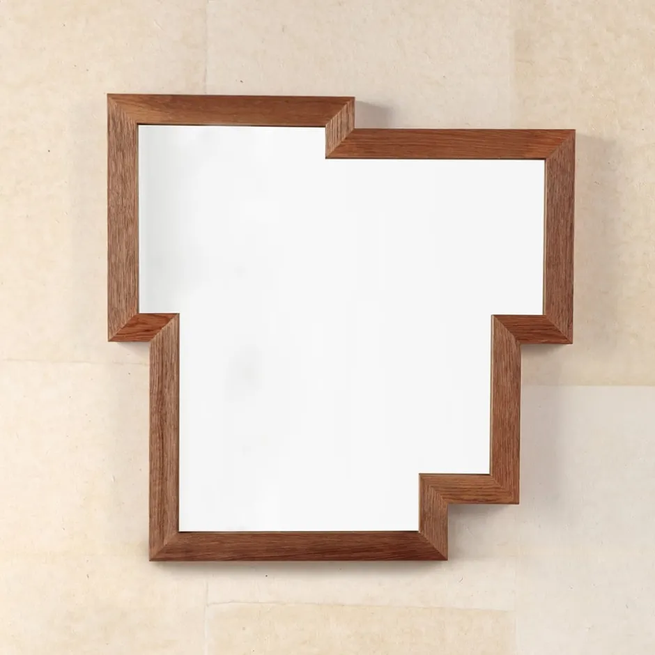Mirrors<Kelly Wearstler chardon wall mirror NATURALOAK