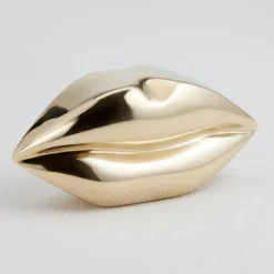Objects<Kelly Wearstler classic mini kiss - brass NATURALBRASS