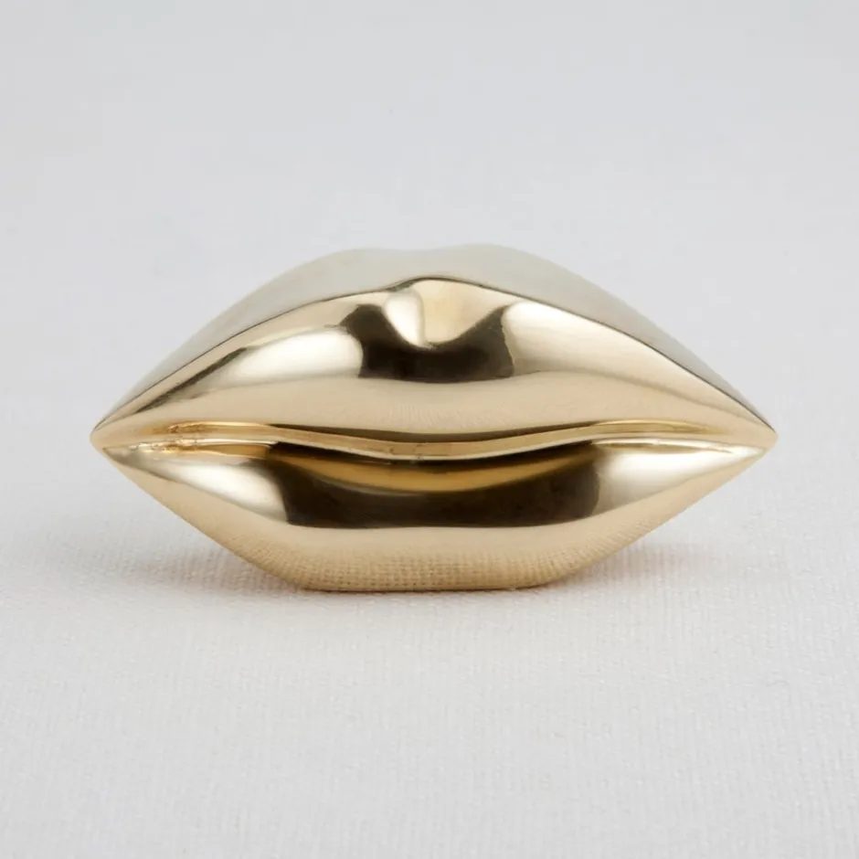 Objects<Kelly Wearstler classic mini kiss - brass NATURALBRASS