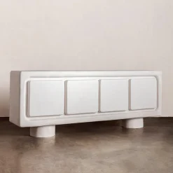 Consoles & Storage<Kelly Wearstler colina credenza WHITEPLASTER