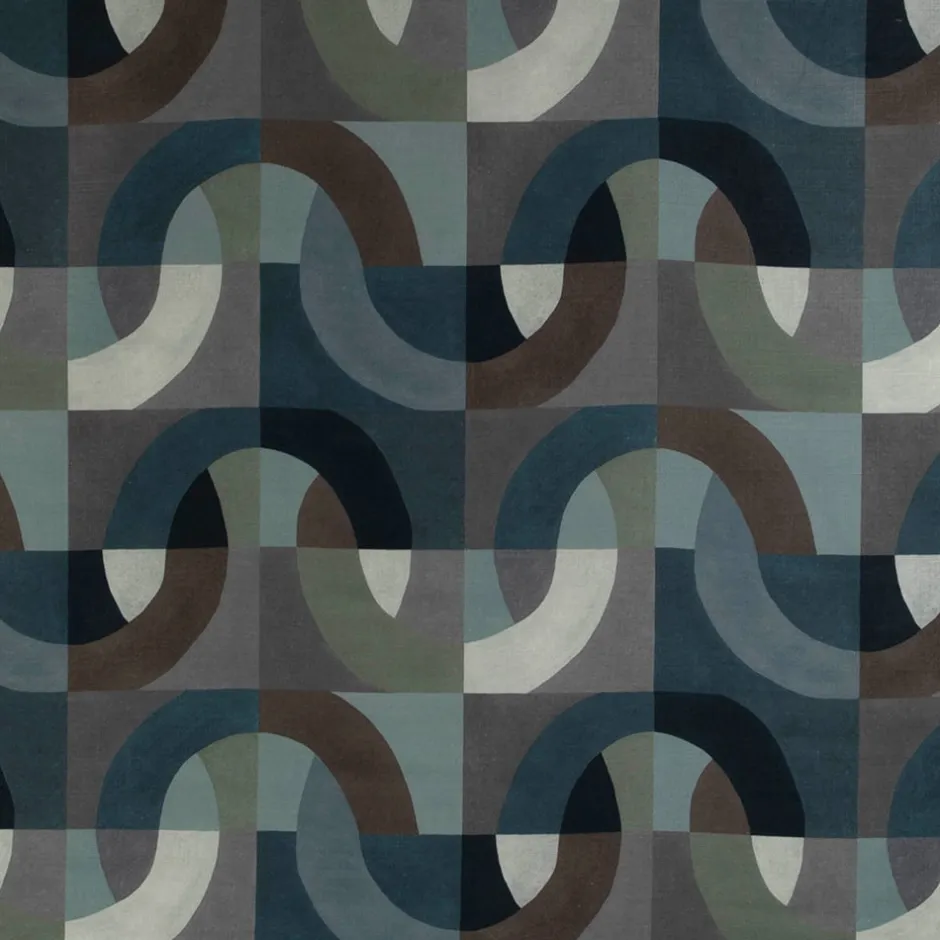 Fabrics<Kelly Wearstler colonnade INDIGO