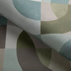 Wallcoverings<Kelly Wearstler colonnade wallpaper JADESTONE