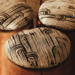 Fabrics|Outdoor Fabric<Kelly Wearstler crescent weave OBSIDIAN