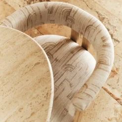 Fabrics|Outdoor Fabric<Kelly Wearstler crescent weave PEARL