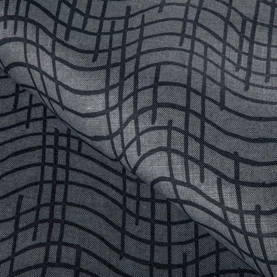 Fabrics<Kelly Wearstler dada GUNMETAL