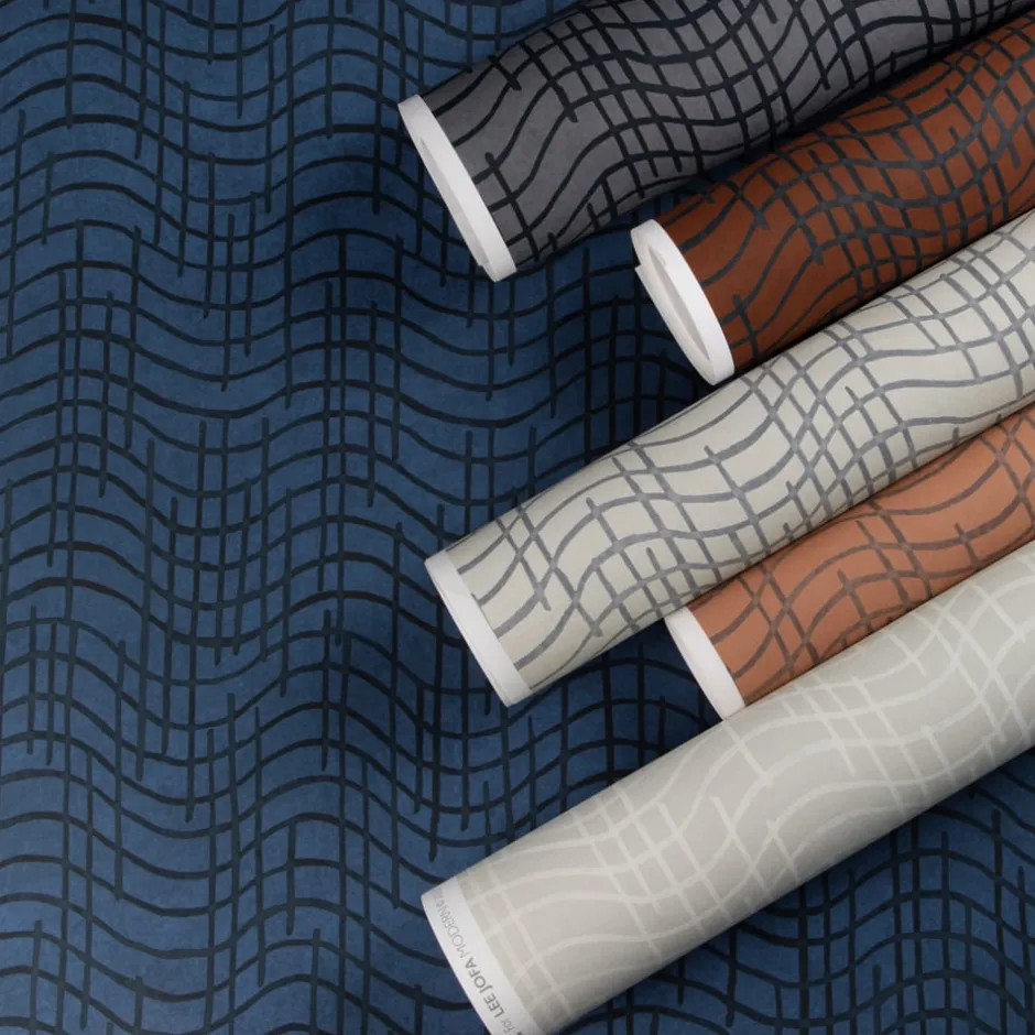 Wallcoverings<Kelly Wearstler dada RUSSET