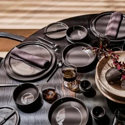 Dune Collection|Dinnerware<Kelly Wearstler dune 5.75" bowl, set of 4 SLATE