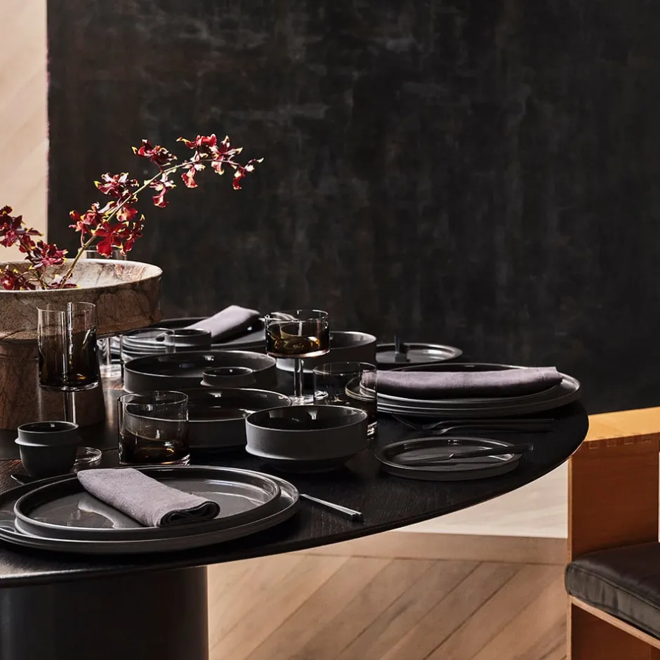 Dune Collection|Dinnerware<Kelly Wearstler dune 7.5 bowl, set of 4 SLATE