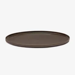 Dune Collection|Dinnerware<Kelly Wearstler dune 13" charger plate SLATE