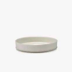 Entertaining|Dune Collection<Kelly Wearstler dune 8.25" high plate, set of 4 ALABASTER