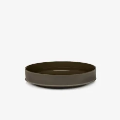 Dune Collection|Dinnerware<Kelly Wearstler dune 8.25" high plate, set of 4 SLATE