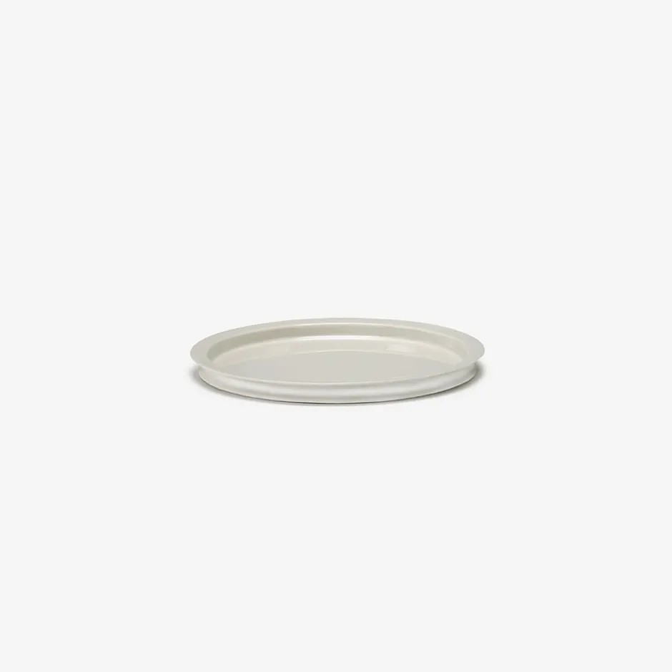 Entertaining|Dune Collection<Kelly Wearstler dune 7" plate, set of 4 ALABASTER