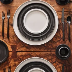 Entertaining|Dune Collection<Kelly Wearstler dune 7" plate, set of 4 ALABASTER