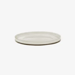 Entertaining|Dune Collection<Kelly Wearstler dune 11" plate, set of 4 ALABASTER