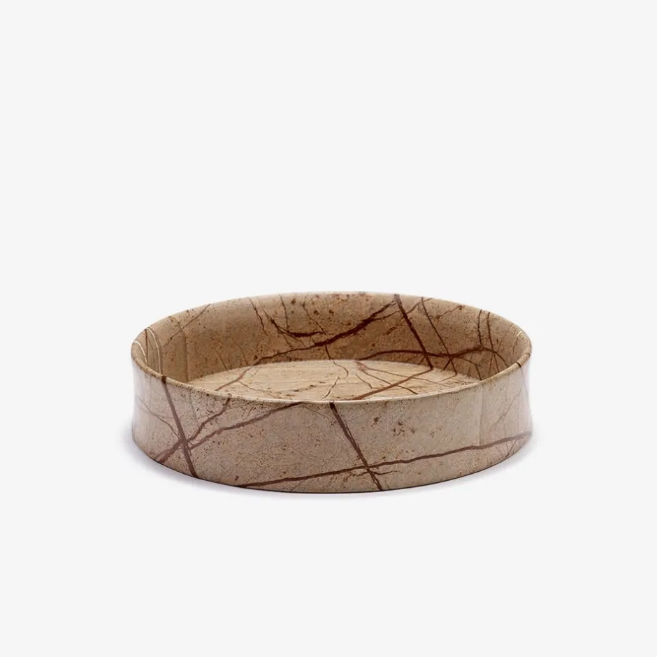 Entertaining|Dune Collection<Kelly Wearstler dune bowl SEPIABROWN