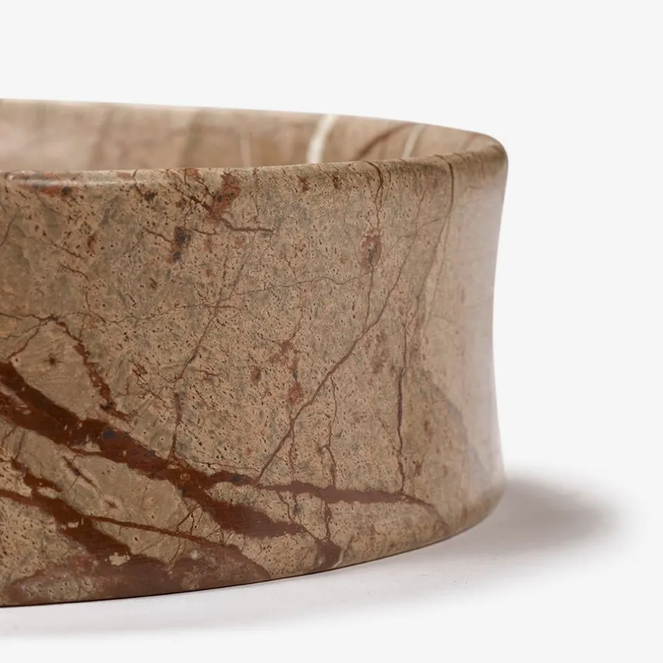 Entertaining|Dune Collection<Kelly Wearstler dune bowl SEPIABROWN