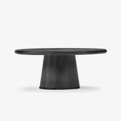 Dune Collection|Serveware<Kelly Wearstler dune cake stand EBONIZED