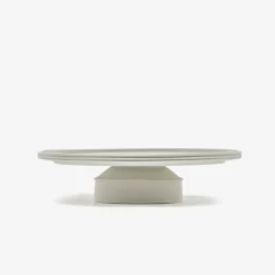 Dune Collection|Serveware<Kelly Wearstler dune cake stand ALABASTER