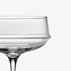 Entertaining|Dune Collection<Kelly Wearstler dune champagne coupe, set of 4 GLASS