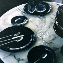 Dune Collection|Drinkware<Kelly Wearstler dune champagne flute, set of 4 GLASS