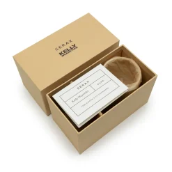 Dune Collection|Drinkware<Kelly Wearstler dune coffee cup & saucer, set of 4 ALABASTER