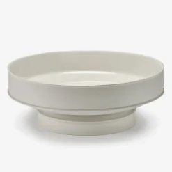 Dune Collection|Dinnerware<Kelly Wearstler dune high bowl ALABASTER