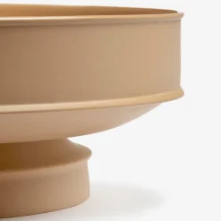 Entertaining|Dune Collection<Kelly Wearstler dune high bowl CLAY