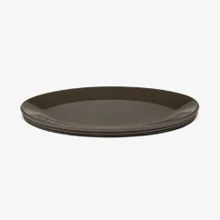 Dune Collection|Serveware<Kelly Wearstler dune oval serving dish SLATE