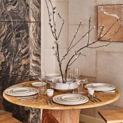 Entertaining|Dune Collection<Kelly Wearstler dune oval serving dish ALABASTER