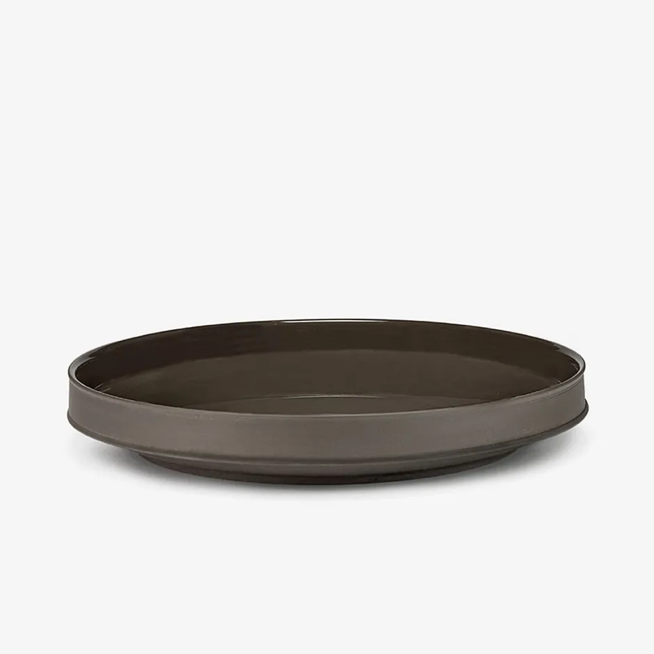 Dune Collection|Dinnerware<Kelly Wearstler dune raised bowl SLATE