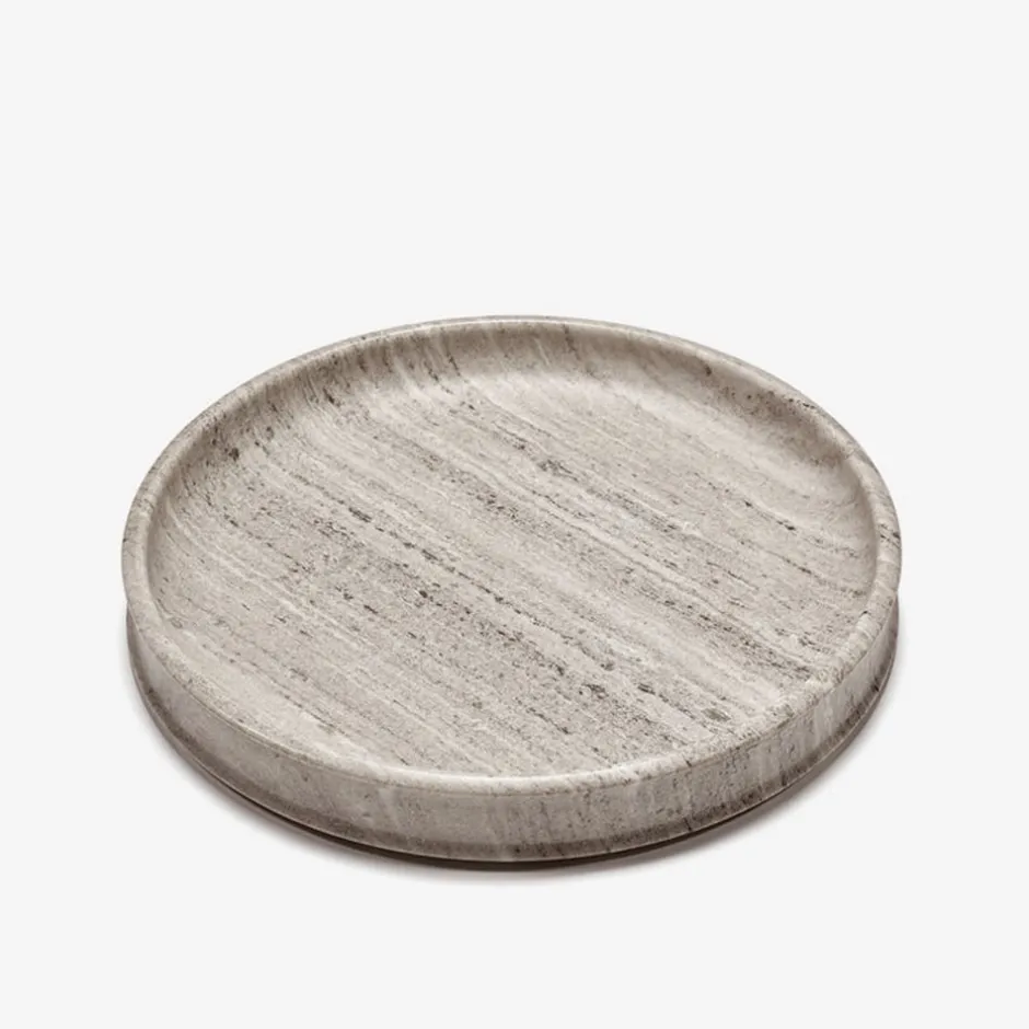 Entertaining|Dune Collection<Kelly Wearstler dune serving platter medium SANDBEIGE