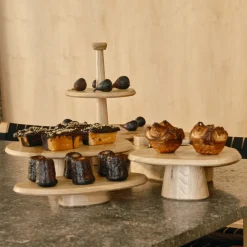 Entertaining|Dune Collection<Kelly Wearstler dune tray set, high NATURAL