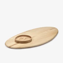 Dune Collection|Serveware<Kelly Wearstler dune tray set, low NATURAL