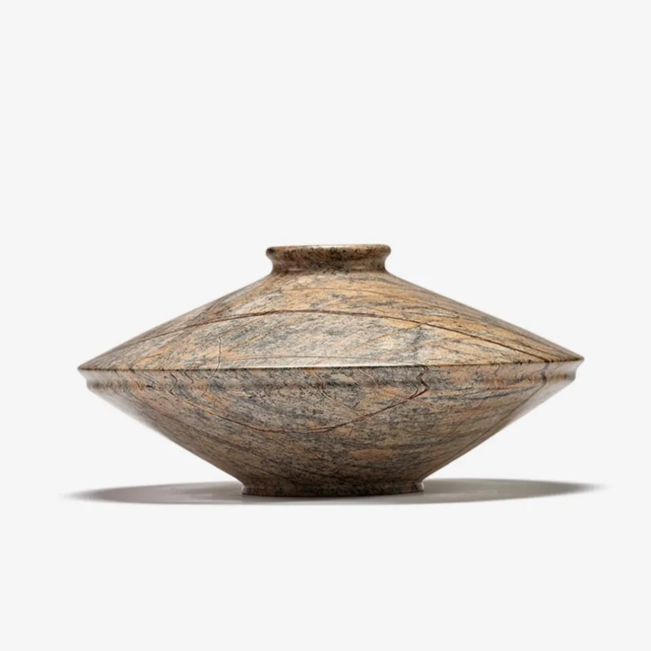 Entertaining|Dune Collection<Kelly Wearstler dune vase SEPIABROWN