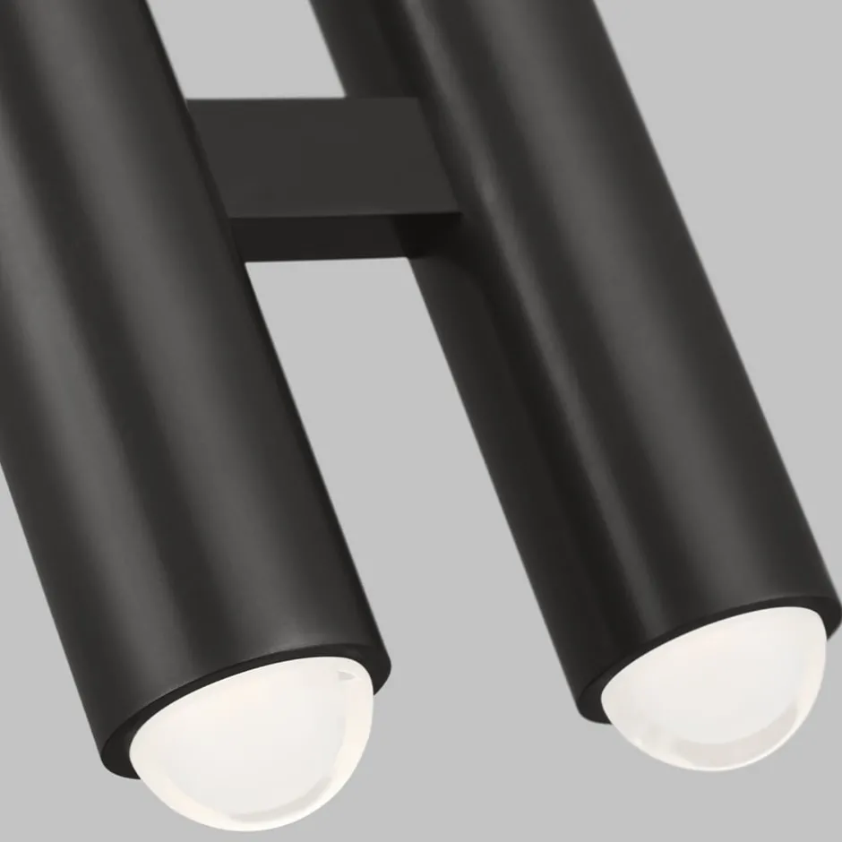 Pendants<Kelly Wearstler ebell 2 light pendant DARKBRONZE