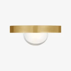 Flush Mounts<Kelly Wearstler ebell mini flush mount NATURALBRASS