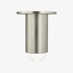 Flush Mounts<Kelly Wearstler ebell small flush mount ANTIQUENICKEL