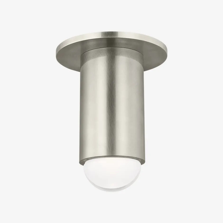 Flush Mounts<Kelly Wearstler ebell small flush mount ANTIQUENICKEL