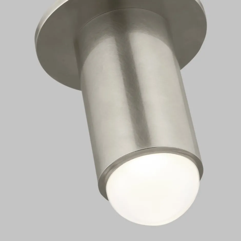 Flush Mounts<Kelly Wearstler ebell small flush mount ANTIQUENICKEL