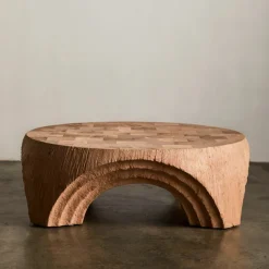 Coffee Tables<Kelly Wearstler echo coffee table NATURALDOUGLASFIR